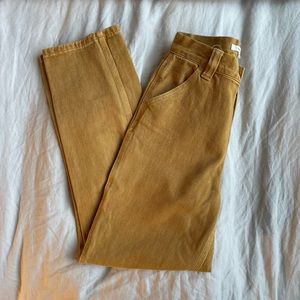 PacSun Gold High Rise Carpenter Pants